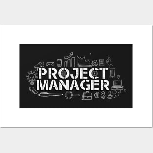 PROJECT MANAGER Posters and Art